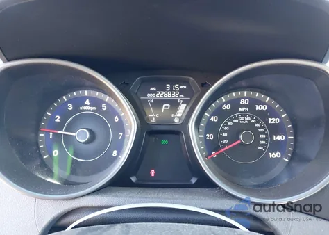 2013 Hyundai Elantra Limited из США, поврежденный, VIN 5NPDH4AEXDH259180